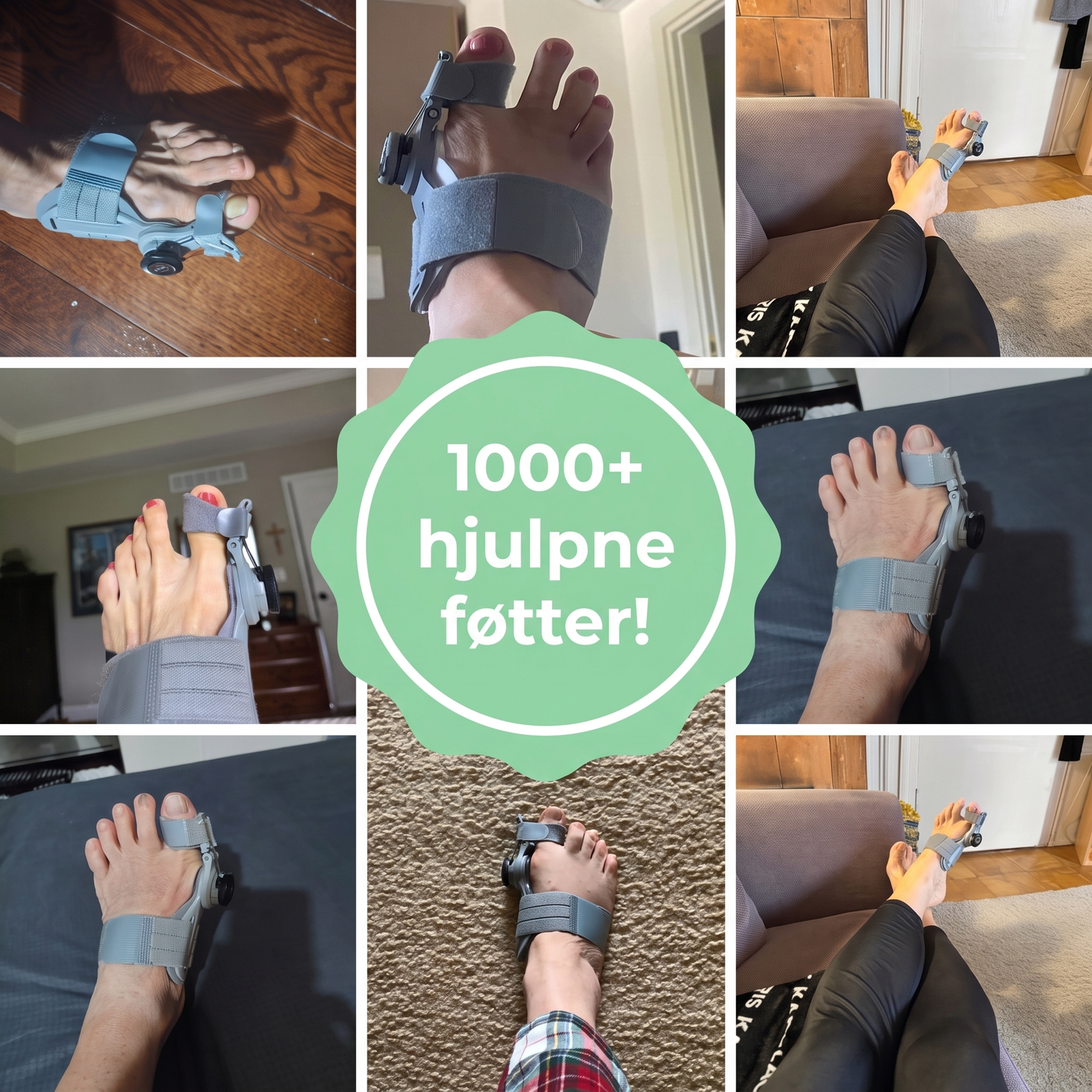 TåRo™ – Myk korrigering og lindring av smerter ved hallux valgus